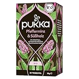 Pukka | Bio Kräutertee „Pfefferminz & Süßholz“ | Ein köstliches,...