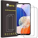 WFTE [2 Stück Panzer Schutz Glas für Samsung Galaxy A14, 9H Härte Panzer...