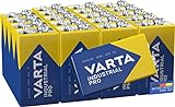 VARTA Batterien 9V Blockbatterie, 20 Stück, Industrial Pro, Alkaline...