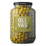 OLIVAS Sevillanas / 2.500 g (Gallone) * Milde Manzanilla Oliven aus Sevilla...