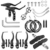 Fahrrad Bremse Set, 21 Stück Schwarz Universal Fahrradbremsen Set...