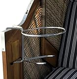 Kadida Sektkübelhalter aus Edelstahl, Sektkuehler Flaschenhalter Garten...