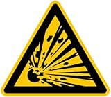 H.Klar Aufkleber Warnung vor explosionsgefährlichen Stoffen ähnlich ISO...