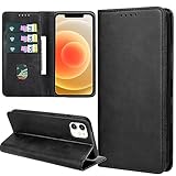 ZYIMOU Handyhülle für iPhone 12 / iPhone 12 Pro Hülle, Leder...