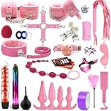 BDSM Set Sex Spielzeug für die Paare,32PCS Bondage Kit Sex Toys mit...