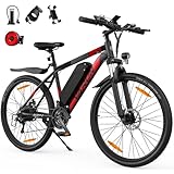 Varun E Bike, 27,5 Zoll E-Mountainbike Herren Damen mit 250W Motor, 48V13Ah...