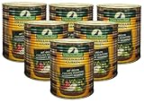 6 x Rabe Spreewälder Gewürzgurken 10 l Dose original und urwüchsig...