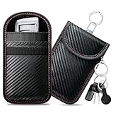 caslord Keyless Go Schutz Autoschlüssel, 2 Stück Klein Faraday Taschen...