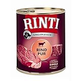 Rinti Singlefleisch Rind Pur | 6X 800g Hundenassfutter