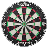 KOTO – King Pro Dartscheibe, Offizielle Turniermaße, dartscheibe...