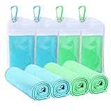 4 Packungen kühlendes Handtuch 40'x12',Eishandtuch,weiches,atmungsaktives...