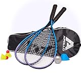 Apollo Speed Badminton Set | Schläger in versch. Farben | Squash Schläger...