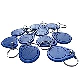 YARONGTECH RFID-Tag Blau EM4100 125KHz EM Marine Schlüsselanhänger (100...