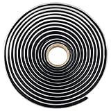 flintronic Butylrundschnur Schwarz, 8mm x 4m Butylschnur, Butyl...