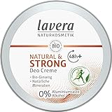 lavera, Deo Creme NATURAL STRONG vegan Naturkosmetik Bio Ginseng...
