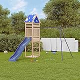 SKM Spielturm Massivholz Kiefer,Spielzeuge & Spiele,Spielzeug für...