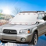 Kiaitre Ultradick Scheibenabdeckung, Sonnenschutz Auto frontscheibe, Auto...