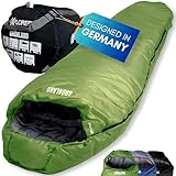 EXPLORER® GRÖNLAND Schlafsack -23°C -5°C [350GSM] 3-4 Jahreszeiten...