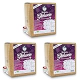 Bio Aronia Glühwein 3 Liter - mit Fruchtwein aus Aroniabeeren (Packung mit...