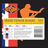 Rotosound Saiten für Banjo,Banjosaiten Satz Tenor-Banjo RS75 Medium 10-32
