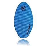 Nooney Skimboard aus Echtholz mit Anti-Rutsch-Deck Pad blau (37 Inch (94...