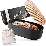 Vezato Brotbox – Nachhaltiger Brotkasten für lange Frische – Extra...
