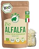 Bio Alfalfa Sprossen Samen 180g | Keimfähige Alfalfasamen zur...