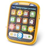 VTech Baby Zweisprachiges Lerntablet – Spielerisch erste Wörter auf...