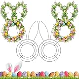 4-teiliger Drahtrahmen Für Osterkränze - Osterparty Deko Zubehör | Ideal...