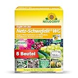 Neudorff Netz-Schwefelit WG – Zur wirksamen Bekämpfung von...