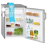 Bomann Kühlschrank mit Gefrierfach | Getränkekühlschrank mit 120L...