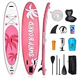 ZealWe Aufblasbares Stand Up Paddling SUP Board Paddleboard Surfboard,...