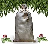 LanDixx Weihnachtsmannsack Jutesack Nikolaussack Maxi ca 65x135cm groß...