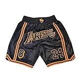 Basketball Shorts Herren Los Angeles Lakers Shorts Sport Shorts Herren...