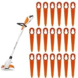 Luxorium Rasentrimmer Ersatzmesser 20 Stück passend für Einhell Grass...