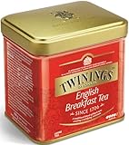 Twinings English Breakfast Tea Schwarzer Tee lose in der TeeDose kräftiger...