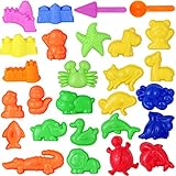 TOYMYTOY Sandspielzeug Kinder Strand Spielzeug Sand Förmchen Sand Spielset...