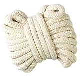 Gouert 10 m Baumwollkordel 10 mm Geflochtenes Schnur Kernseil Kordel...