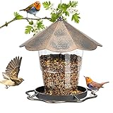 SANOTO Vogelfutterhaus-Futterhaus Vögel Hängend,Faltbarer...