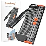 Meafeng® Papierschneider A4 mit 2 Klingen Papier Schneidemaschine...