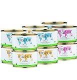 BIOPUR Tiernahrung Bio Gemischtes Hundefutter (Nassfutter) Sortiment...