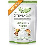 STEVIAGOES Zucker (Classic) - der 1:1 Zuckerersatz aus Erythrit+Stevia (98%...
