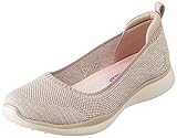 Skechers Damen Microburst 2.0 BE Iconic Sneaker, Taupe Stretch Fit Knit...