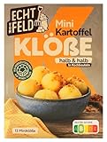 Echt vom Feld Mini Kartoffel-Klöße halb & halb in Kochbeuteln, 7er Pack...