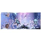MIMEITOPA für Aquarium Hintergrunddekor, PVC wasserdichte Aufkleber,...