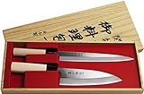 SEKIRYU [ Deba + Sashimi ] 2 japanische Messer / Küchenmesser MADE IN...