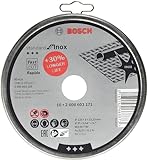 Bosch Professional 10x Trennscheibe Gerade Standard for Inox - Rapido...