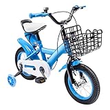 LKHDONG Kinderfahrrad 12 Zoll, Kinderrad für ab 2-4 Jahre, Tretfahrrad mit...