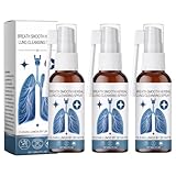 3 Pcs Lungenreinigungsspray Asthmaspray Rezeptfrei Lungenreinigung Lung...