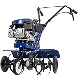 DENQBAR Motorhacke Gartenfräse mit Benzin-Motor 3,6 kW (5 PS), Bodenhacke...
